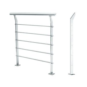 ROHS Iso9001 38mm Stainless Steel Stairs Railing