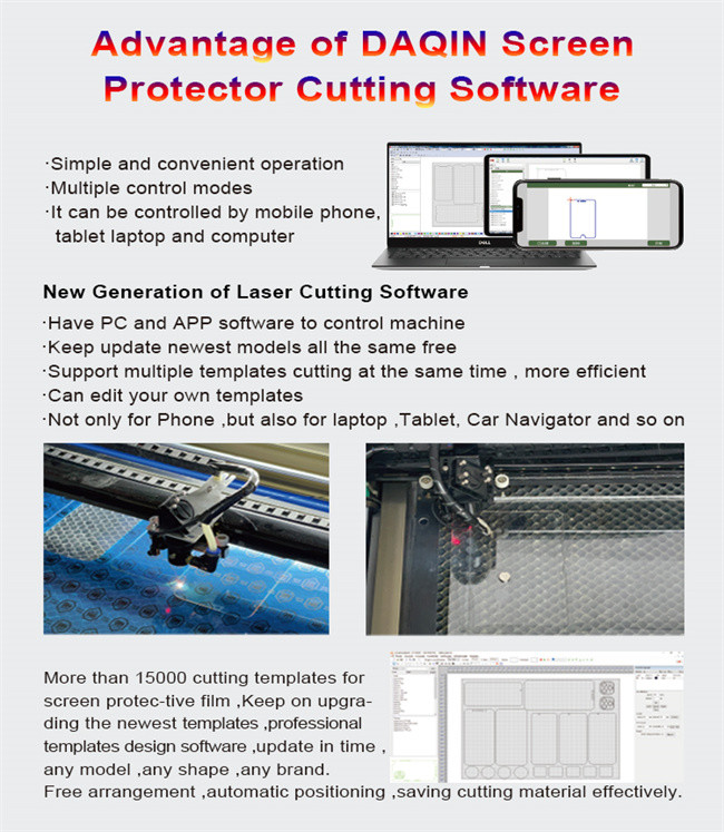 9H Nano Tempered Glass Screen Protector Laser Cutting Machine with CO2 Laser Technology for Precise and Cuts