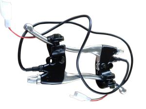 China Aluminum Alloy Electric Bicycle Brake Black Waterproof Electric Bike Brake wholesale