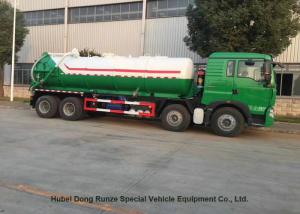 China HOWO 8x4 Septic Vacuum Trucks , Sewage Removal Truck High Capacity wholesale