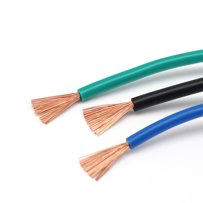 2-60 Core 1.5mm 2.5mm 4mm 6mm 10mm H07V-K Soft Electric Wire for Instrument 450/750V