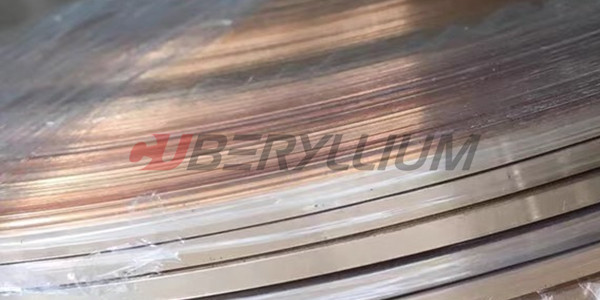 Astm B194 CuBe2 Beryllium Copper Temper Td04 Tapes 0.1mmx250mm For Plastic Molds