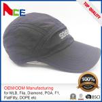 Outdoor Sports Style 5 Panel Camp Cap , Plain Colour Cotton Women'S Sports Hats