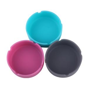China Multifunction Round Shaped Silicone Bottle Holder/Beer Bottle Coaster/Silicone Ashtray wholesale