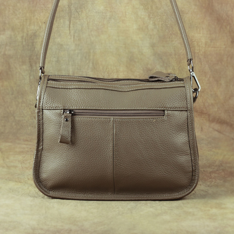 Khaki Sling Dumpling Slouchy Soft Leather Hobo Handbags Purse