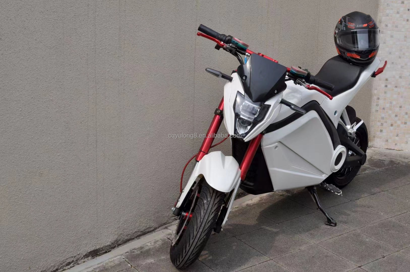 3000W E5 Adult Electric Motorcycle Sports Racing EEC Moped Battery Electricity Fuel