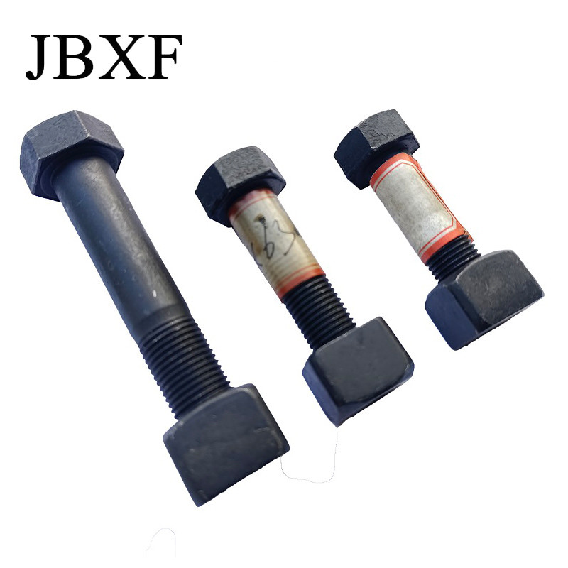 E325 Track Bolts And Nuts For Excavator Spare Parts Track Link Wooden Package