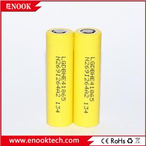China Wholesale LG HE4 battery, ICR18650HE4 18650 2500mAh 3.6V he4 battery, he2 35Amps 18650 3.7v lithium ion polymer battery wholesale