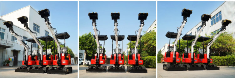 Mini Small Micro Digger Excavator Anti Collision 2 Ton Mini Excavator