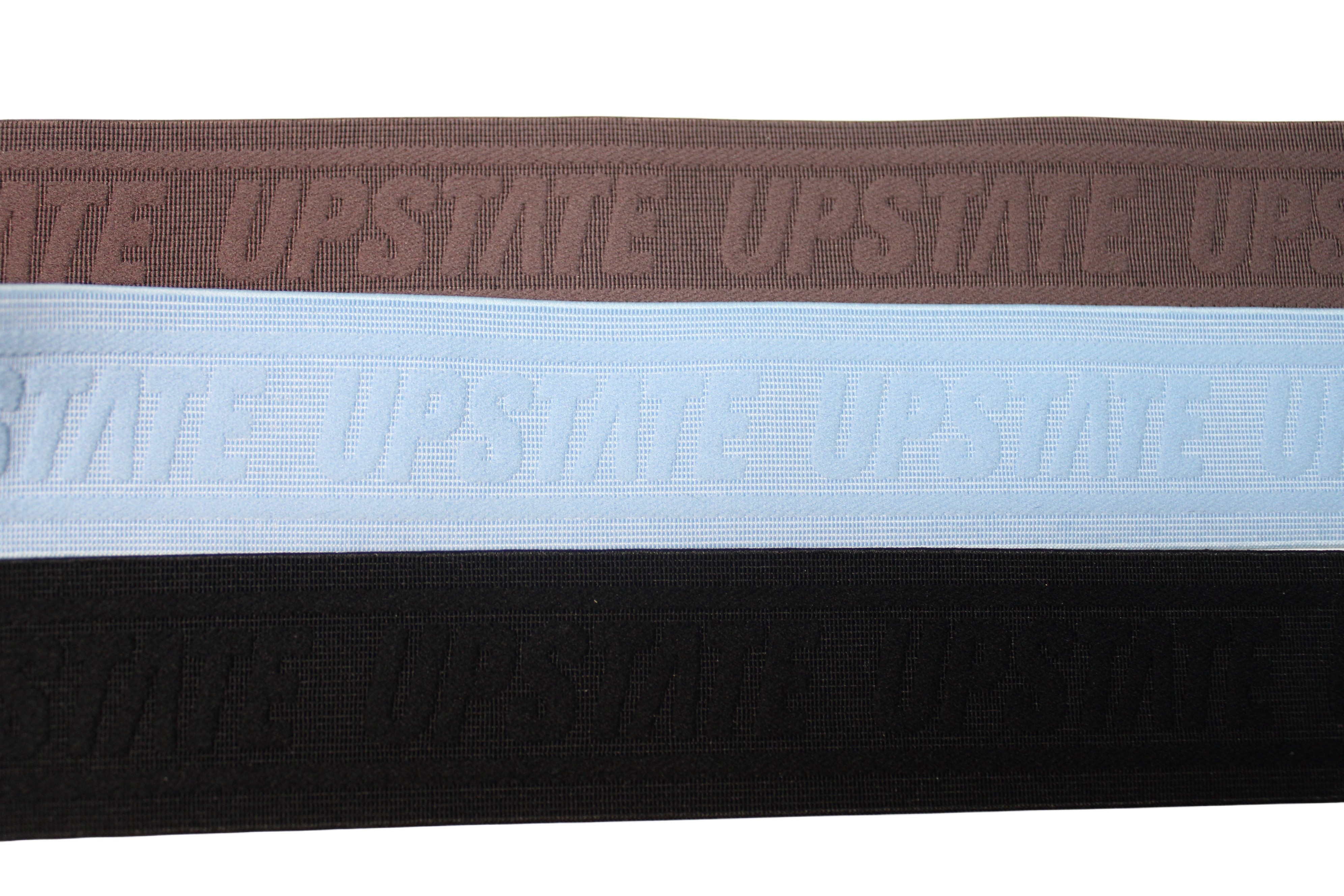 Custom Rolls Jacquard Elastic Webbing with Customizable Color and Logo