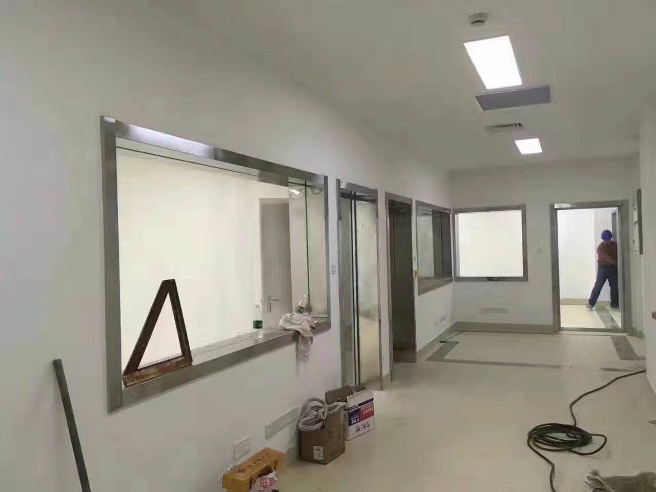 2400 X 1200mm Size Radiation Protection Lead Glass Transparent Shielding