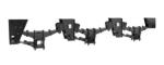 2 Axle Tandem Axle Trailer Suspension Types 1120 Kg ISO9001 OEM