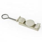 FTTH Drop Fiber Stainless Steel Anchoring Wire Tension Clamp