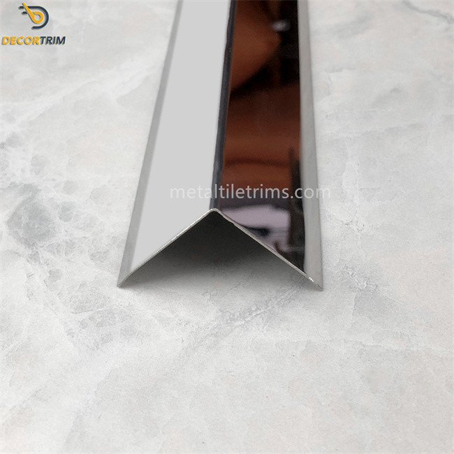 50*50mm 304 Stainless Tile Trim Mirror Wall Angle Corner Protectors