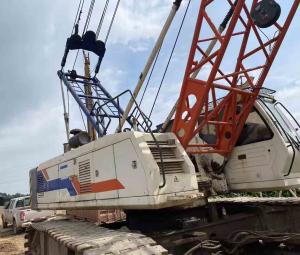 China Zoomlion 75 ZCC750H Used Crawler Crane 18m fixed jib Length wholesale