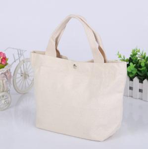 China 100 Cotton Tote Bags High Durability For School Students Book Carrying wholesale