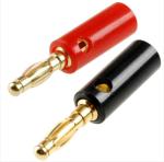 4mm Gold plated Banana Plugs Connector