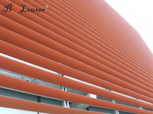 China Aerobrise Sunshade Louver Screen Used in Architecture Facade wall wholesale
