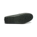 Euro 44size Men's Genuine Leather Moccasin Loafers Rubber Outsole