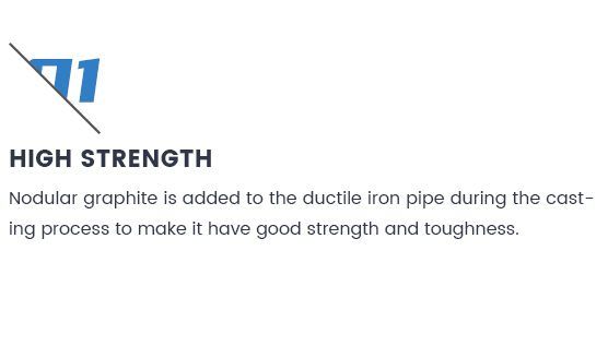 Customized 8 Inch Large Diameter Coating K7 K9 Class Ductile Cast Iron Pipe 800mm Ductile Iron Pipe 300mm Prices Per Ton for Sale