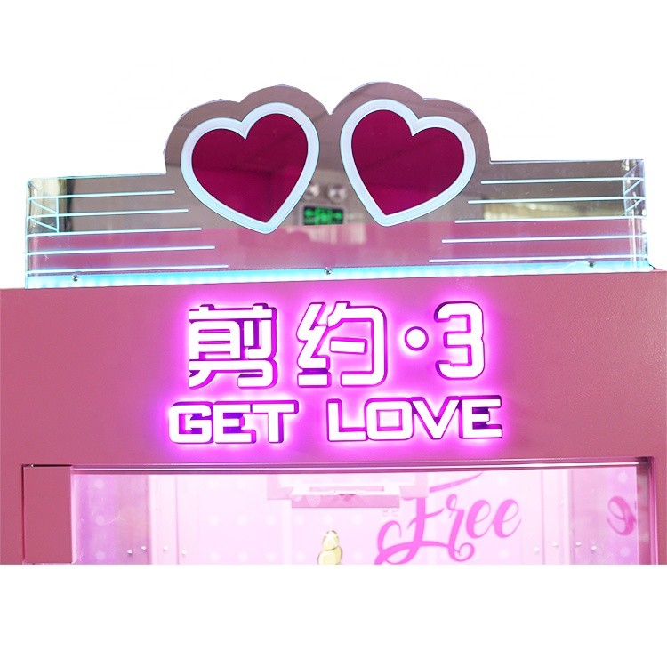Cut Ur Prize Big Toys Vending Machine Iron+ Glass Material 12 Months Warranty