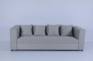 China Customized Living Room Modern Sleeper Sofa With Wood Frame Fabric wholesale