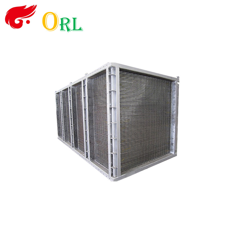 High Temperature Solid Fuel Boiler Enamel Air Preheater In Cement Plant