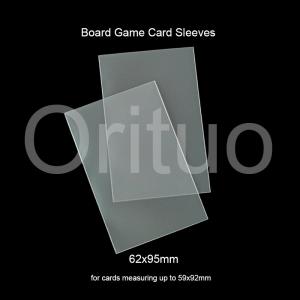 China Games Gamegenic Matte Sleeves 62x95mm Acid Free Sleeves wholesale