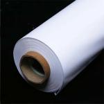 White PVC Stretch Ceiling Film Roll High Light Transmittance For Decoration