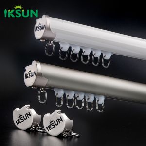 6063 Aluminum Curtain Poles Classic Silver Living Room Curtain Track