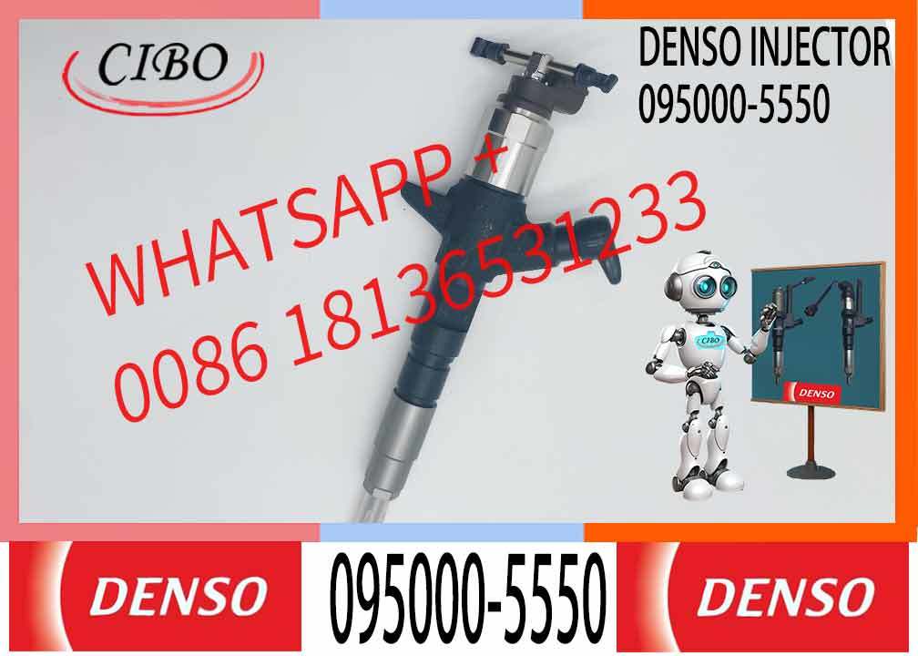 Diesel Engine Auto Parts Common Rail Injector 095000-5550 33800-45700