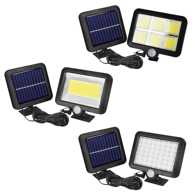 Ip65 Integrated Wall Mounted Solar Flood Light Motion Sensor 100w 200w