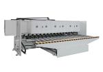 1500×4000mm CNC V Grooving Machine , White Hydraulic Notching Machine