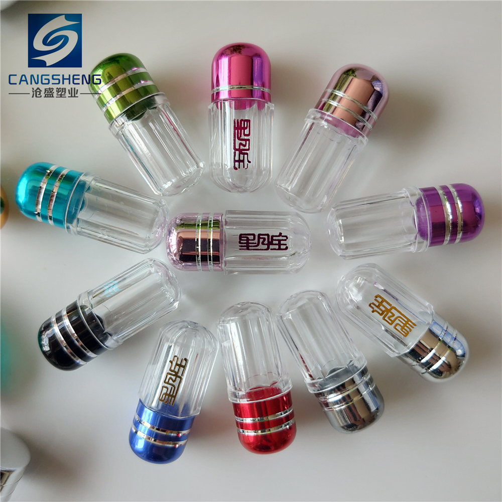 Eco Friendly Single Pill Container 33mm 2g Rhino 69 Capsule