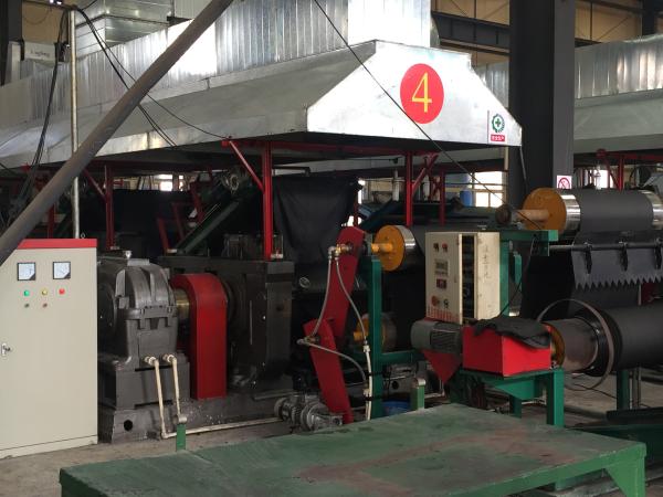 55 - 150KW Waste Tyre Recycling Powder Machine For Recycled Rubber Output 600