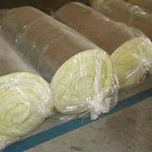 China Glass Wool Acoustic Fiberglass Wall Panels Thermal Insulation 20M*1.2M wholesale