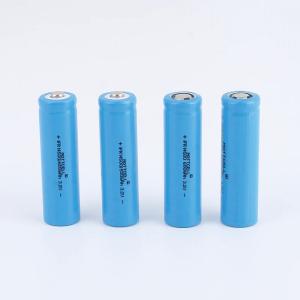 China 14500 3.2V Rechargeable Cylinder Lithium Battery AA Size 600mAh 500mAh wholesale