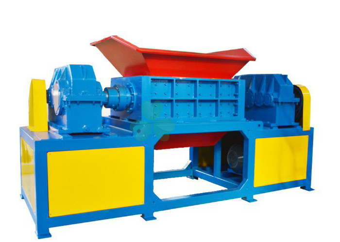 30pcs Knives Double Shaft Shredder Machine For Car Tyre Advanced Structure Design