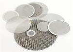 Air Filter Grade 304 Rimmed 100mm Stainless Steel Mesh Discs