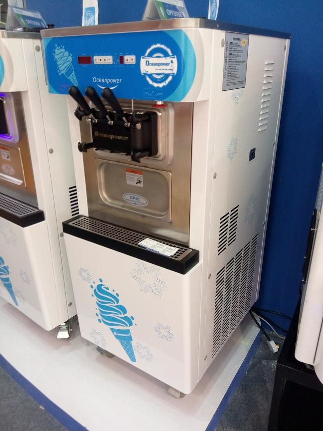 Since 1996 Chinese best soft commercial ice cream maker Oceanpower OP138C