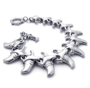 China High Quality Tagor Stainless Steel Jewelry Fashion Men's Casting Bracelet PXB058 wholesale