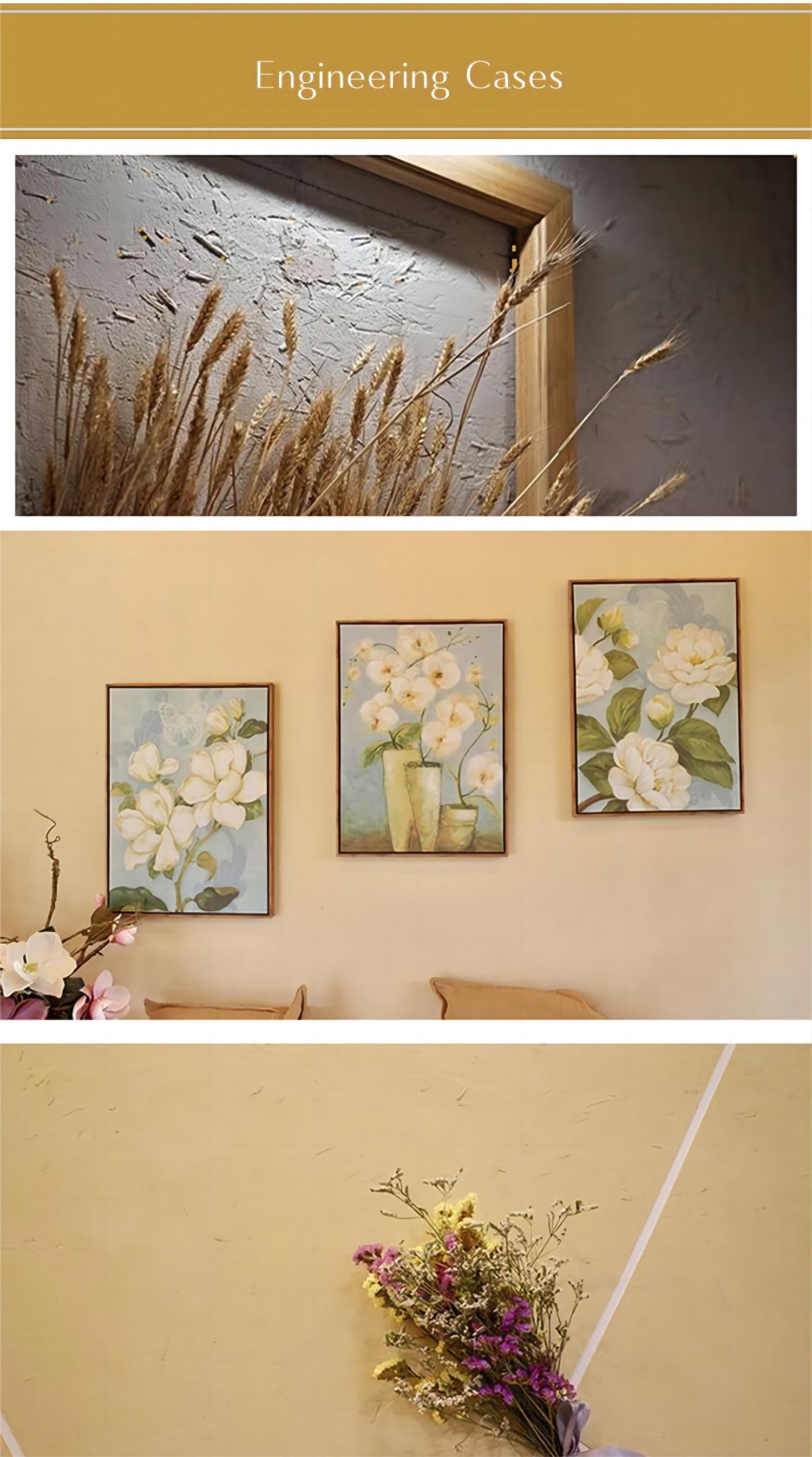 Base on Color Chart MF Tio2 Washable and Waterproof Glitter Paint for Interior Walls