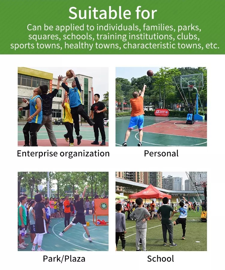 150W 3 Balls Basketball Rebounding Machine Outdoor For Training