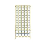 2 Layers Sport Equipment Racks Overall Welded Structure