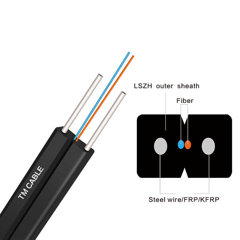 FTTH OM1 OM2 OM3 OM4 GJXFH Optical Fiber Cables