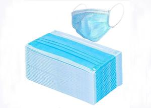 China White Blue Disposable Surgical Masks Skin Friendly Hypoallergenic Dental Masks wholesale