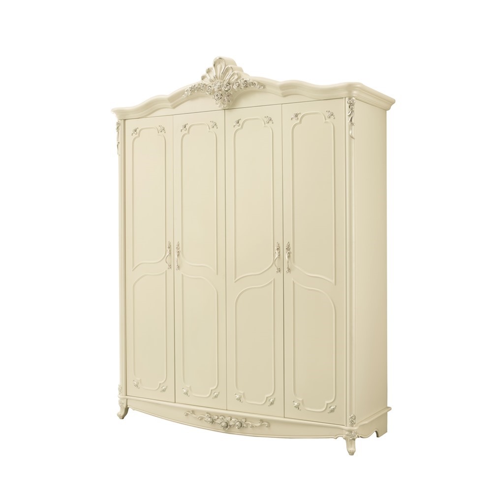 Bedroom Furniture Antique Wood Clothes Wardrobe Cabinet FCD-103
