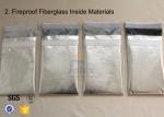 No Itchy Heat Reflective Fiberglass Fabric Fireproof Bag For Document Cash