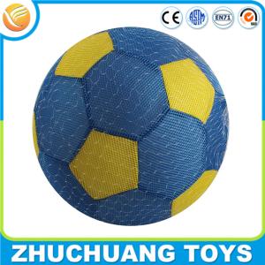China 35cm giant pvc inflatable net fabric covered soccer balls wholesale