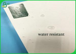 China Waterproof White Poly Coated Paper Food Grade Virgin Pulp Material FDA Certified wholesale